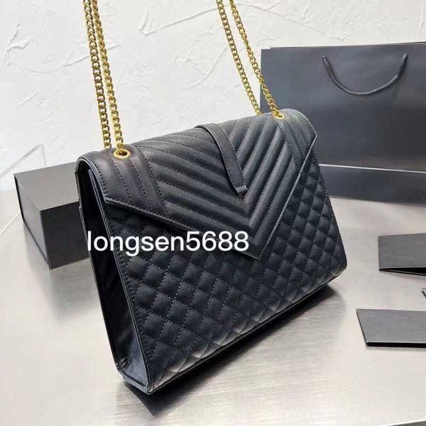 

2023 new autumn and winter large capacity bag rhombic chain shoulder crossbody letter advanced versatile fashion