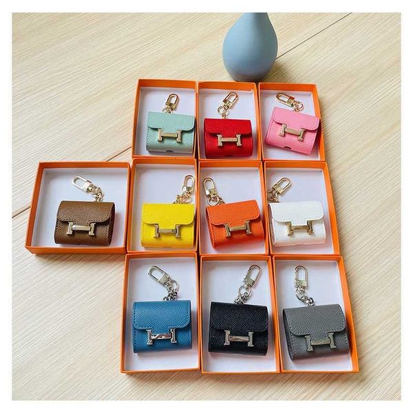 

mini bag pendant high-end airplads protective case car key chain