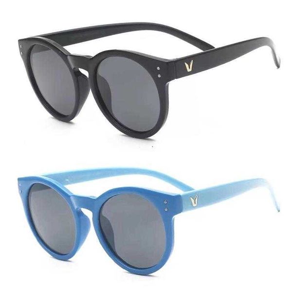 

polarized kids sunglasses boys and girls silicone sun glasses toys 8207, Blue
