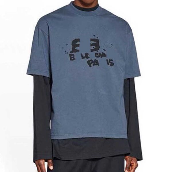 

designer women's clothing 20% off shirt premium quality version summer graffiti relaxed sleeve t-shirt, White;black