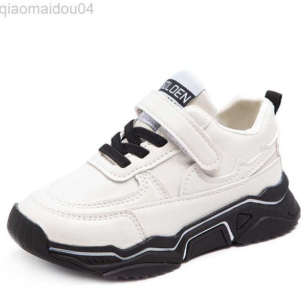 

athletic outdoor four seasons toddler boy shoes children's leather shoes fashion kids sports shoes outdoor sneakers kids shoes for boys, Black