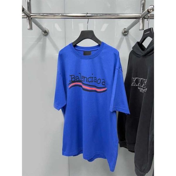 

2023 womens designer t shirt tracksuit 23ssb coke print graffiti sleeve t-shirt casual, White;black