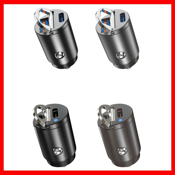 

usb fast charger mini qc 4.0 3.0 quick charge type c pd charger adapter 30w pd qc/pd pd car charger for iphone 12 huawei xiaomi car-charge c