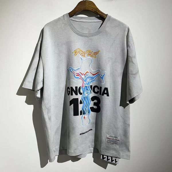 

men's t-shirts ss fashion letter printing super large t-shirt casual edition street clothing crop women's and 230410, White;black