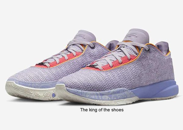 

lebron 20 violet frost men basketball shoe 2022 20s green purple pulse black men sneakers with box size 40-462023 top