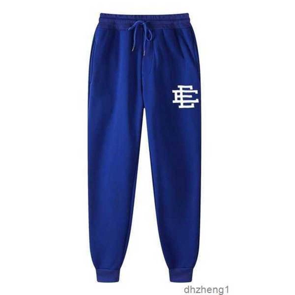 

hoodies & sweatshirts pants eric emanuel ee basic men/women joggers brand male trousers casual sweatpants jogger fitness workout sweatpantsm, Black