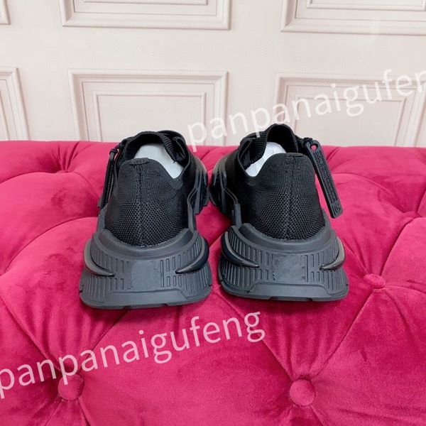 

new ceiling casual shoes calfskin reflective sneaker designer mens women sneakers fashion trainers, Black