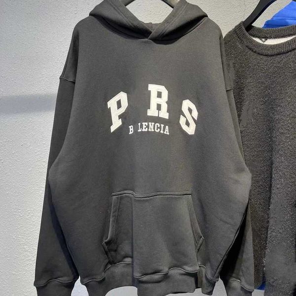 

luxury designer women t shirt shirt premium edition autumn winter family printed round neck loose long sleeve hoodie, Black