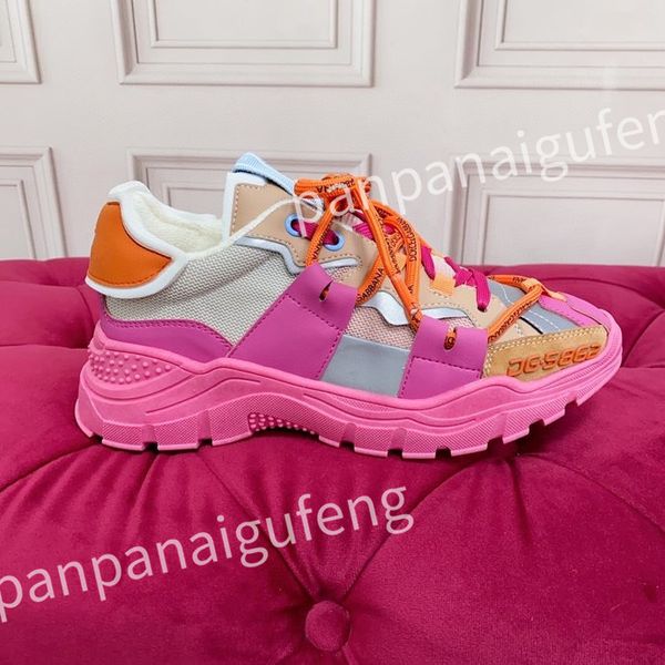 

2023 new luxury casual shoes calfskin reflective sneaker designer mens women sneakers fashion trainers, Black