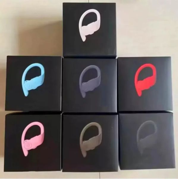 

bluetooth earphones wireless headsets sport ear hook hifi earbuds with charger box power display power pro