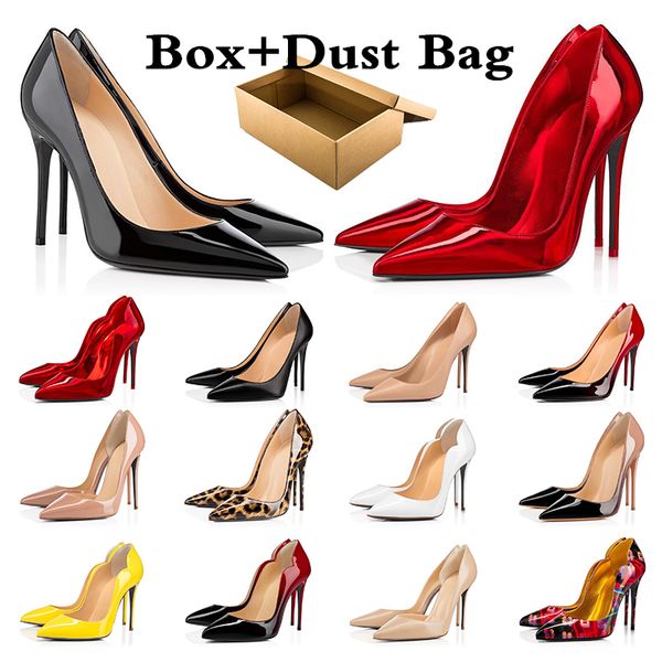 

womens designer luxurys heels women dress shoes so kate high heel patent leather nude fashion round pointed toes pumps rubber loafers, Black