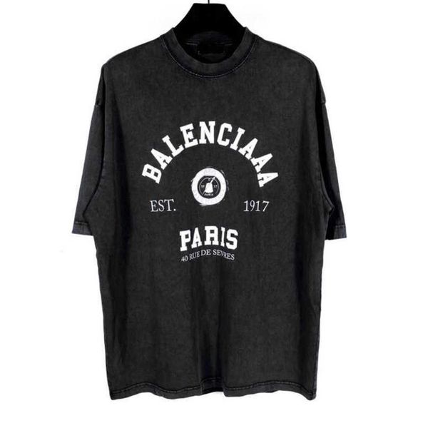 

designer women's clothing 20% off shirt high edition classic 1917 crack t-shirt street casual same style, White
