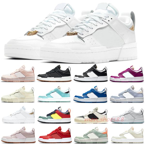

disrupt low running shoes sneaker valentine day easter pastel black white silver metallic gold multi color women men sports sneakers
