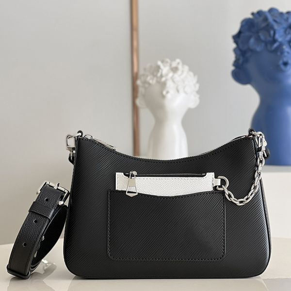 

designer crossbody bag luxury evening bag genuine leather shoulder handbag 25cm level replication underarm bag with box wl055