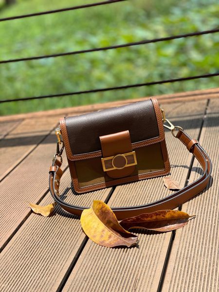 

Designer bags Fashion women's crossbody bag, luxury shoulder bag Mini chain bag, underarm bag with two straps, canvas leather women's bag, Split