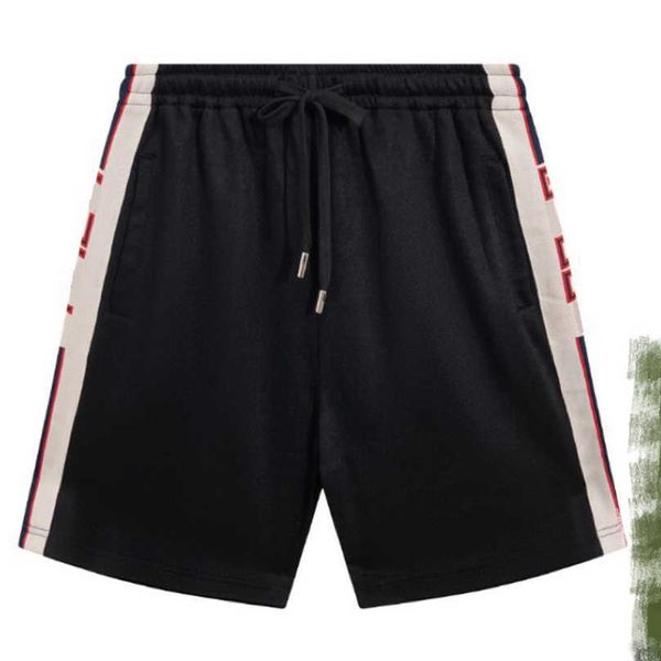 

luxury designer women t shirt shirt correct version of printing elastic ribbon pants casual versatile loose shorts, White;black