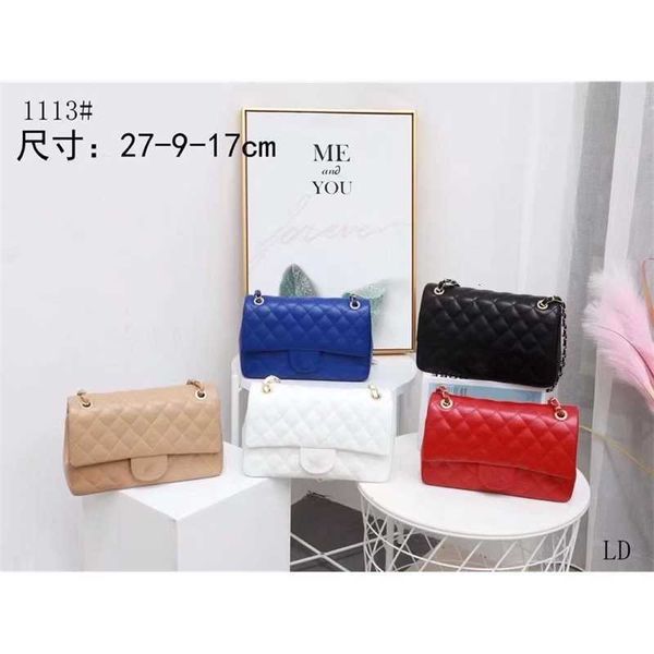 

autumn new soft handle zipper lingge inner patch bag solid color and korean bucket type medium blue women's