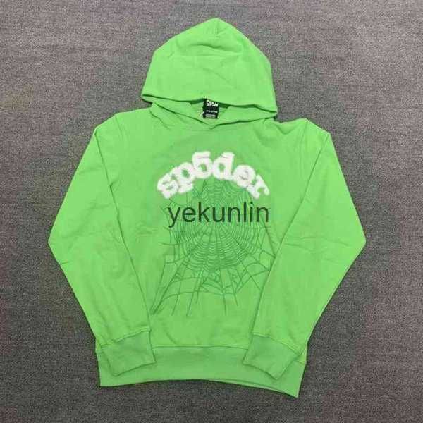 

spider hoodie 2023 red sp5der hoodie men women number puff pastry printing graphic spider web sweatshirts sp5der hoodie 14uiqj, Black