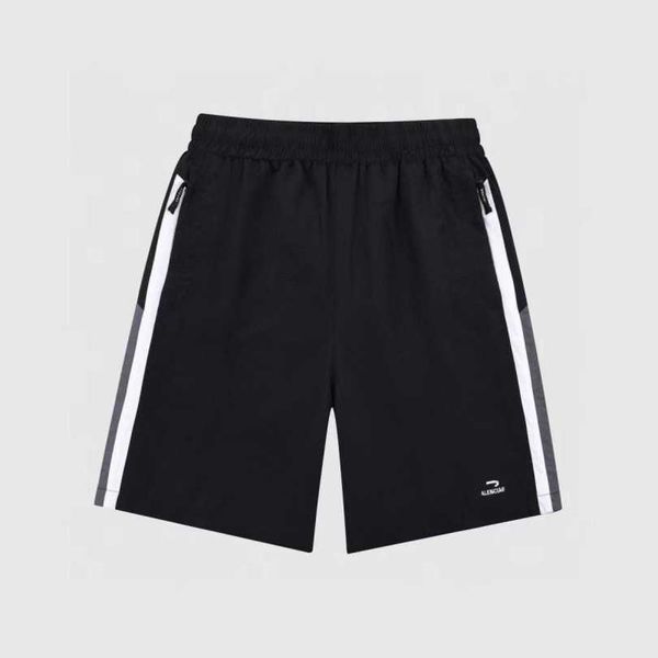 

2023 new women's tshirt shirt quality letter embroidery couple matching elastic pants casual loose shorts, White;black