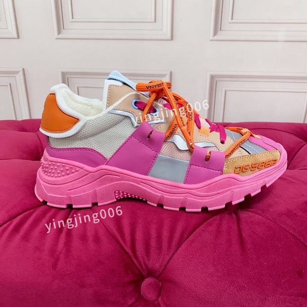 

2023brand womens casual shoes mens lace-up sports shoes fashion running shoes soft and comfortable platform shoes, Black