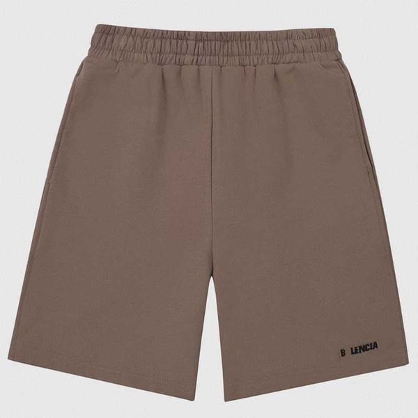 

2023 new designer womens t shirt high-end shirt correct version family english embroidery casual loose simple versatile shorts, White;black