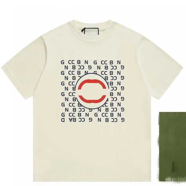 

2023 new women's tshirt shirt distinguish from the market version sleeve t-shirt cartoon printed neutral os loose casual tee, White;black