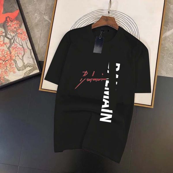 

Designer Mens T-shirt Cotton Short Sleeved Printed Dept Shirt Street Clothing Luxury T-shirt Letter Cotton Black And White Short Sleeved Sportswear, #9