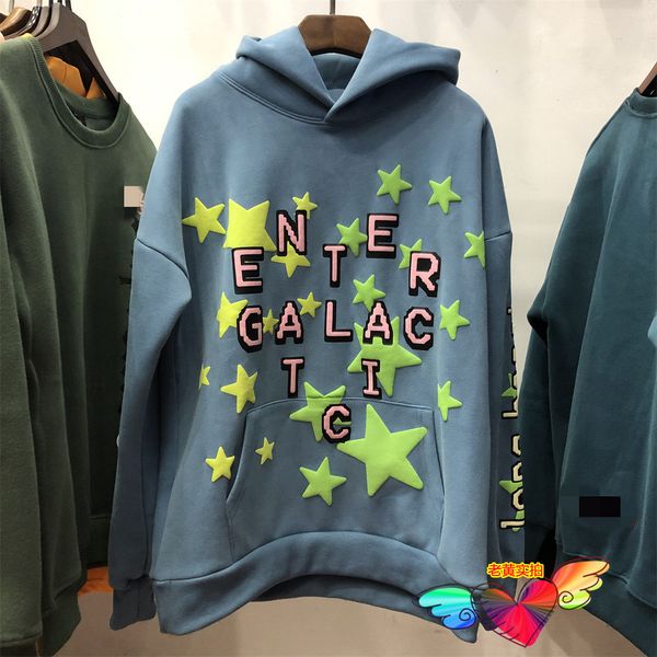 

blue cpfm hoodie men women full star foam printing cactus plant flea market kid cudi hoodie galactic sweatshirts fleece pullover wholesale 2, Black;green