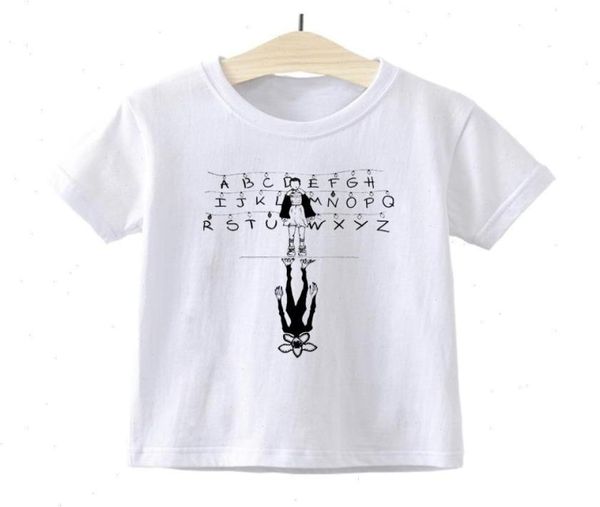 

stranger things kids t shirt tshirt hipster harajuku childrens clothing aesthetic summer urbano short sleeve boys oversized2302218, Blue