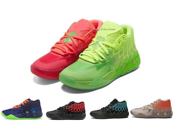 

og basketball shoes basketball shoes 2023 men lamelo ball mb.01 signature local online store training sneakers sports kingcaps boots for gym, Black