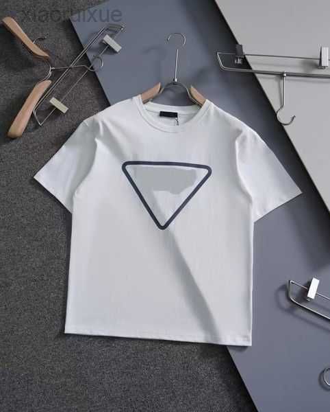 

men's t-shirts summer embroidery simple short sleeve casual round neck couple half bottom t-shirt 870fs, White;black
