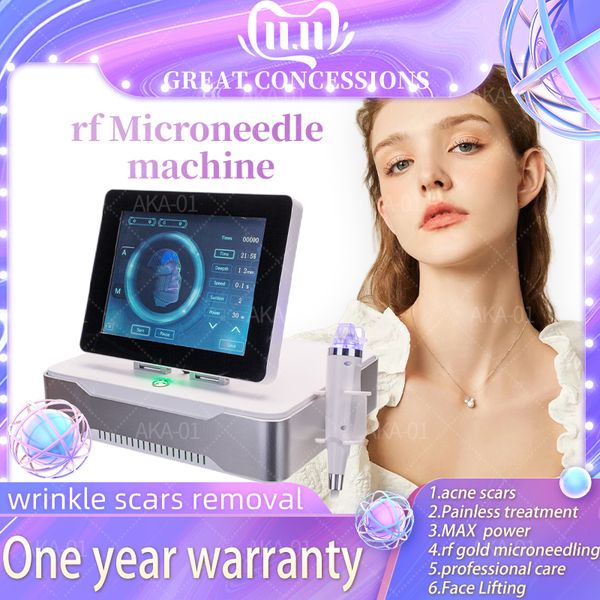 

2023 fractional rf beauty microneedle machine korean rf replacement needles microneedle rf fractional for acne scar stretch marks removal tr