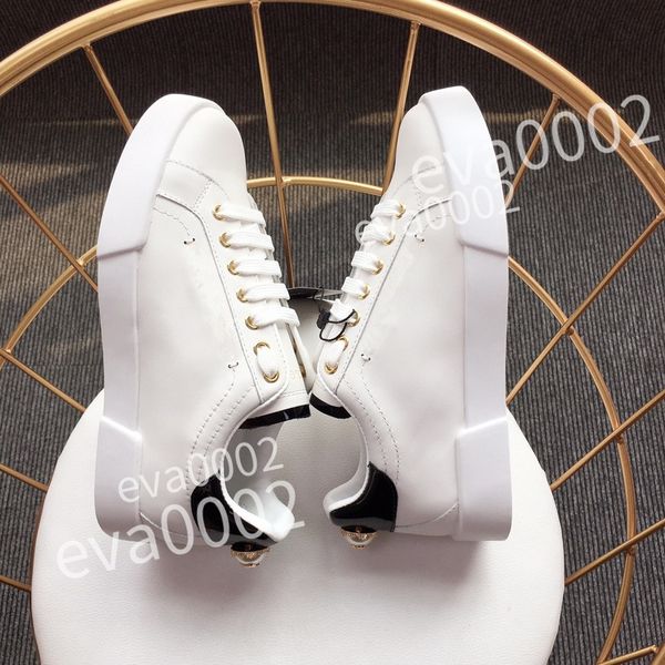 

2023 new luxury designer calfskin casual shoes reflective sneakers vintage leather trainers fashion shoes leisure shoe platform lace-up wome, Black