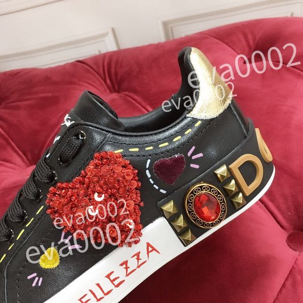 

2023 new luxury leather sneakers designer casual shoes men women fashion outdoor sport shoe trainers runner sneaker, Black
