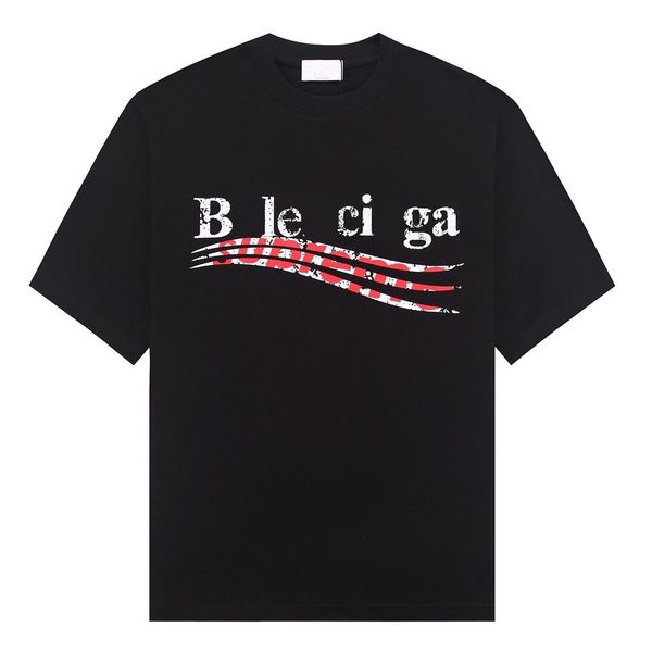 

2023 mens fashion t shirt designers men clothing black white tees short sleeve women's casual hip hop streetwear tshirts 002, White;black