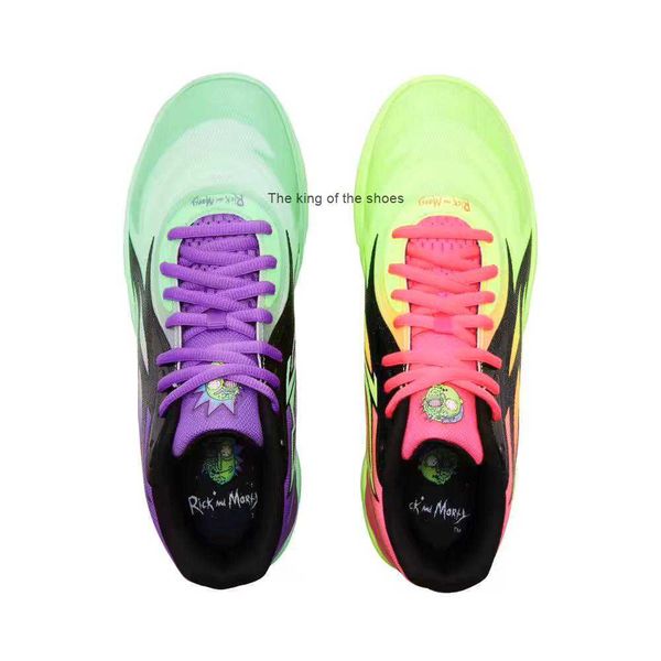 

mbmb.02 rick morty casual shoes mens ball running shoe sneakers for sale buy men lamelo sport size 40-46, Black
