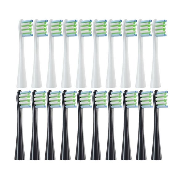 

toothbrushes head replacement brush heads for oclean x pro z1 one air 2 se sonic electric toothbrush soft dupont bristle nozzles 10 pcs 2304