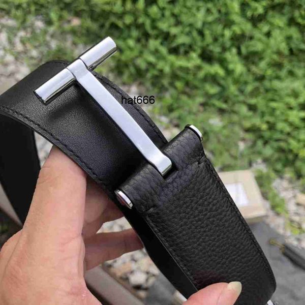 

tom belt luxury designers men women genuine leather t buckle belts fashion clothing accessories waistband, Black;brown