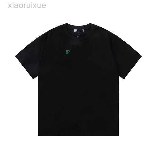 

men's t-shirts summer embroidery simple short sleeve casual round neck couple half bottom t-shirt 4wj2h, White;black
