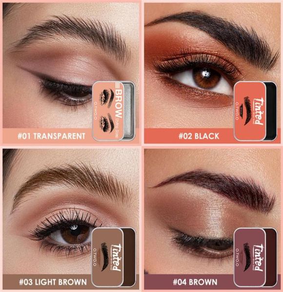 

otwoo eyebrow soap wax brow styling gel waterproof easy to wear cosmetics 4 color tint for eyebrows6362317