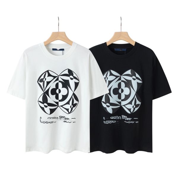 

fashion t shirt men women designers t-shirts tees apparel man s casual chest letter shirt luxurys clothing street shorts sleeve clothes &v, White;black