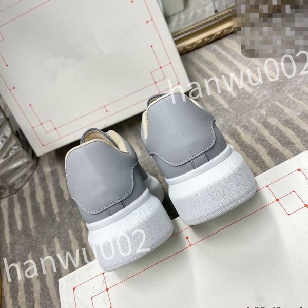 

new luxury excellent sneakers men women shoes genuine designer shoes leather trainer fashion sports platform, Black