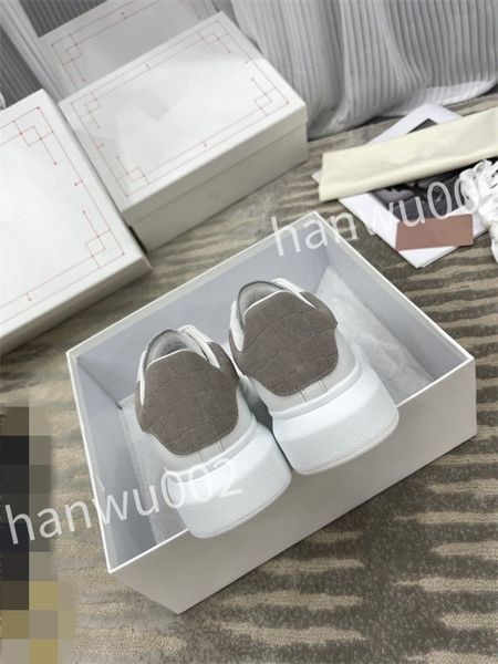 

tread slick height increasing sneaker designers shoes leather white rubber lace-up trainers sneakers, Black