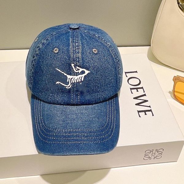 

23 designer hats mens baseballcaps distressed dinosaur lizard embroidered womens baseball caps, Blue;gray