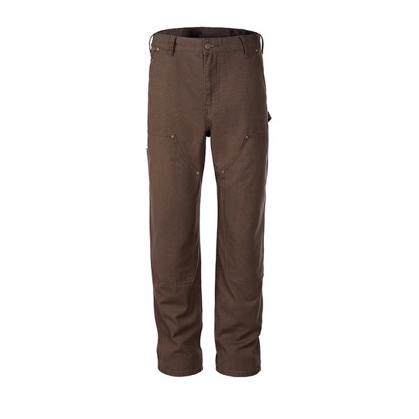 

high street pockets baggy casual pants men's straight overalls cargos, Black;brown