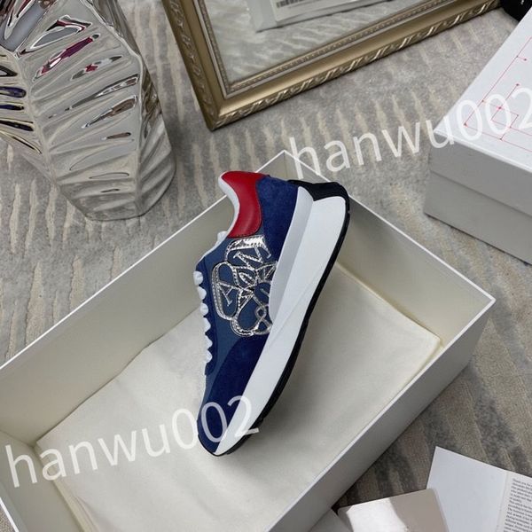 

2023 fashion shoes canvas sneakers fashion platform trainers calfskin cotton sneaker rubber casual shoe, Black