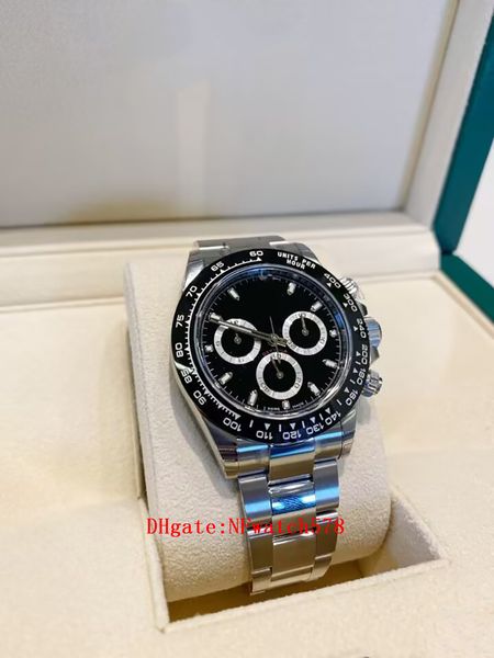 

automatic men's mechanical watch 904l all ceramic folding buckle waterproof super noctilucent sapphire montre luxe, Slivery;golden