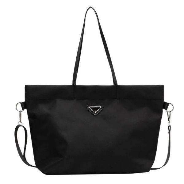 

luxury bag designer shoulder bag classic triangle label diagonal span bag nylon large capacity women's bag hashion shopping bag handbag