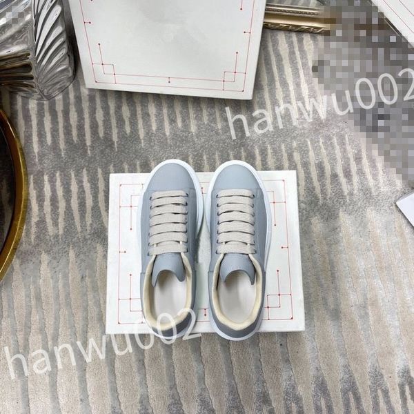

2023 new luxury excellent sneakers men women shoes genuine designer shoes leather trainer fashion sports platform, Black