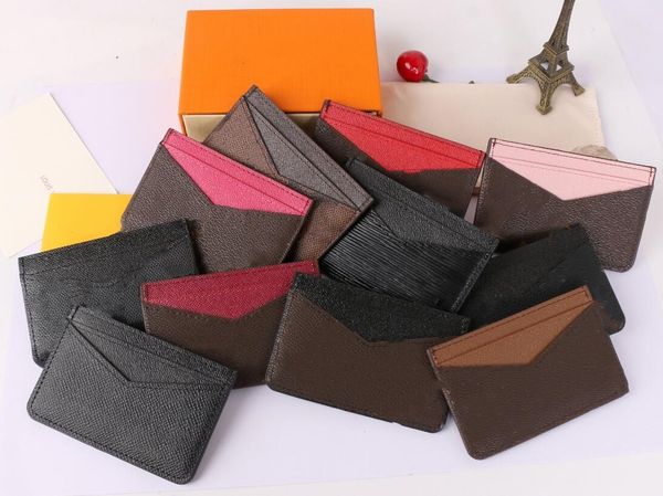 

purse women fashion wallet genuine leather bag with box card holder multi styles superior quality lady coin bags, Red;black